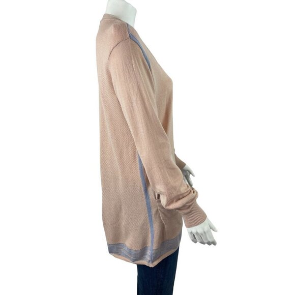 Cabi Lucy Cardigan Sweater Small Long Sleeve Button Front Pink Granny Core - Picture 2 of 7
